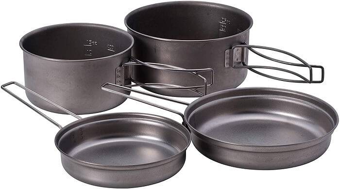 Best Titanium Cookwares Sets For 2022 5 Snow Peak’s Multi Compact Cookset