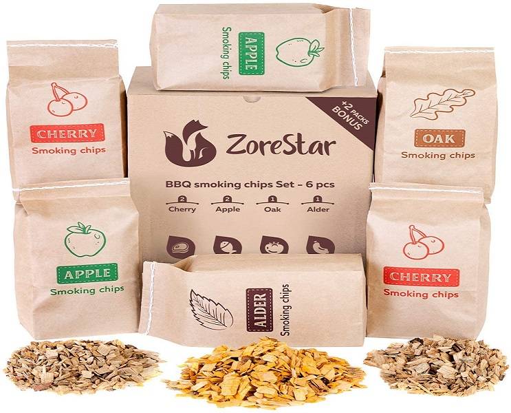 Zorestar Wood Chips for Smokers