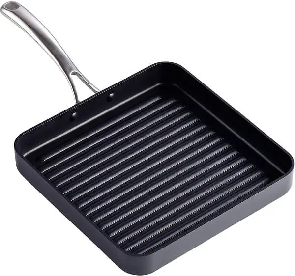 Cooks Standard Hard Anodized Nonstick Square Grill Pan