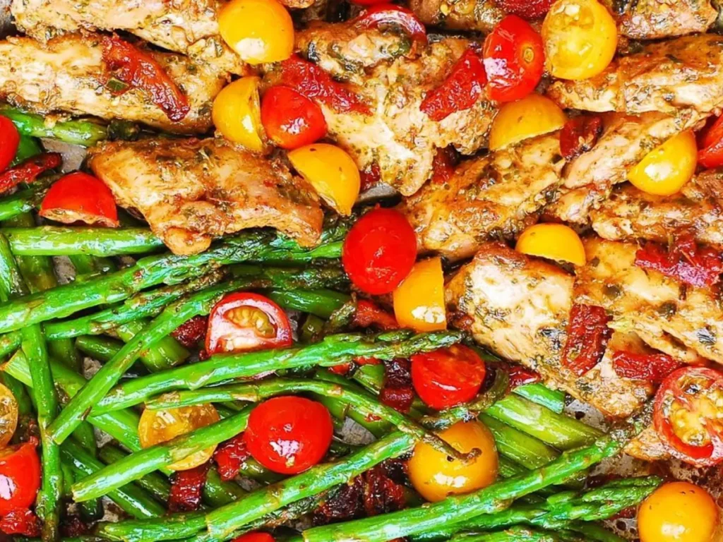 Balsamic Chicken And Asparagus 