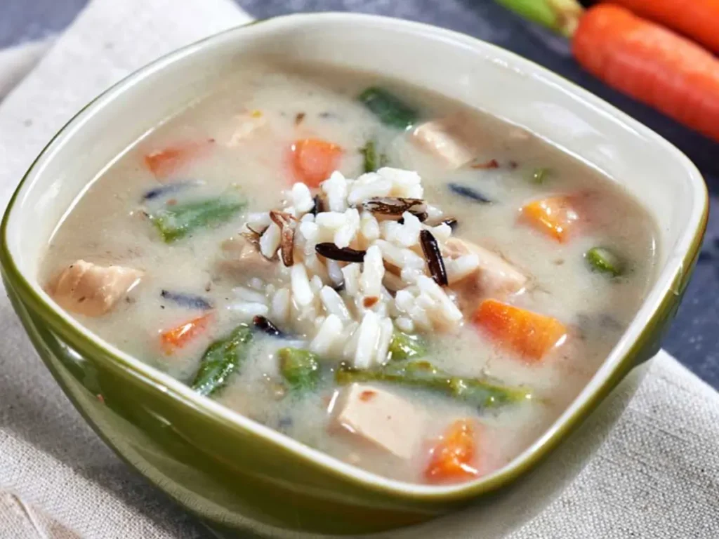 Chicken Asparagus And Wild Rice Soup