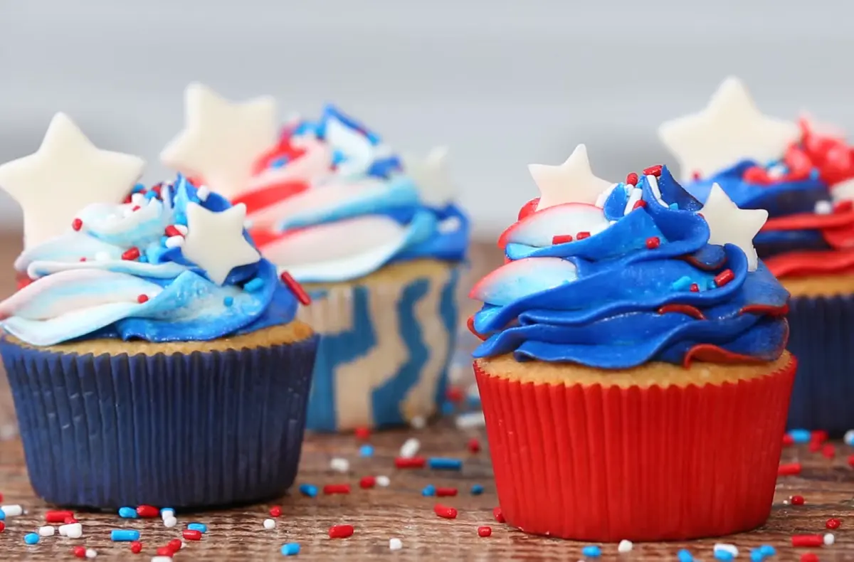 Best 4th of July Cupcakes