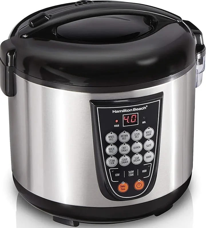Hamilton Beach 37571 Digital Programmable Rice and Slow Cooker