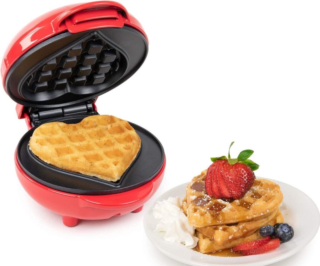 Nostalgia MyMini Heart Waffle Maker