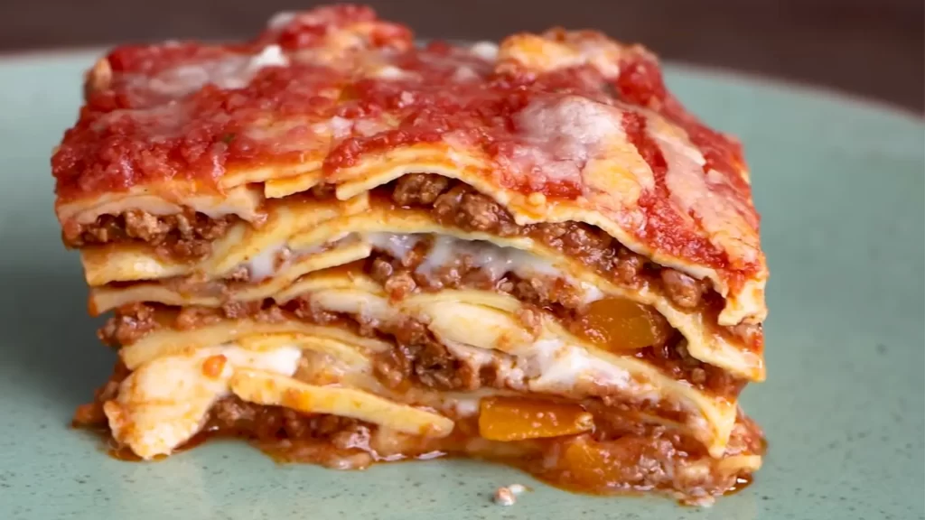 Authentic Italian Lasagna
