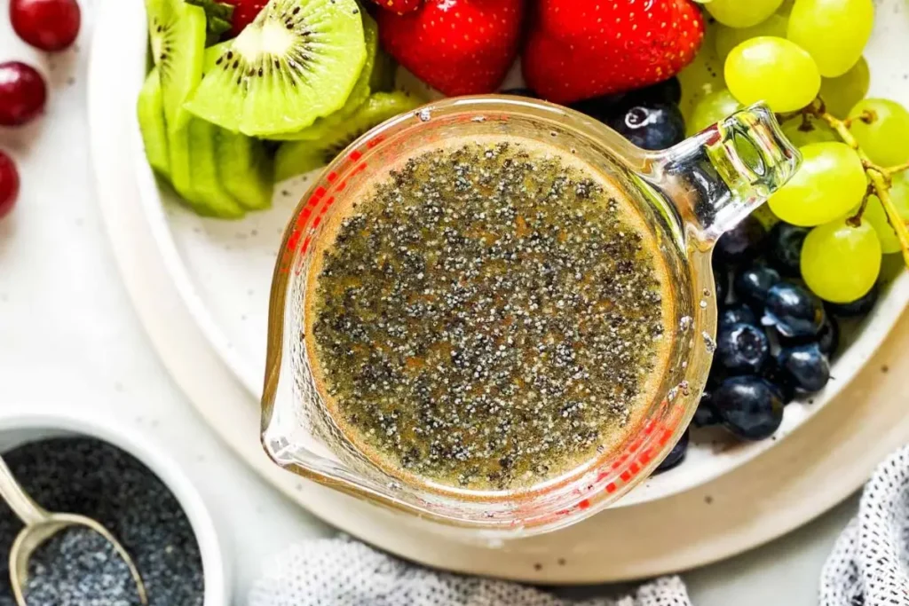 Fruit Salad with Poppy Seed Dressing
