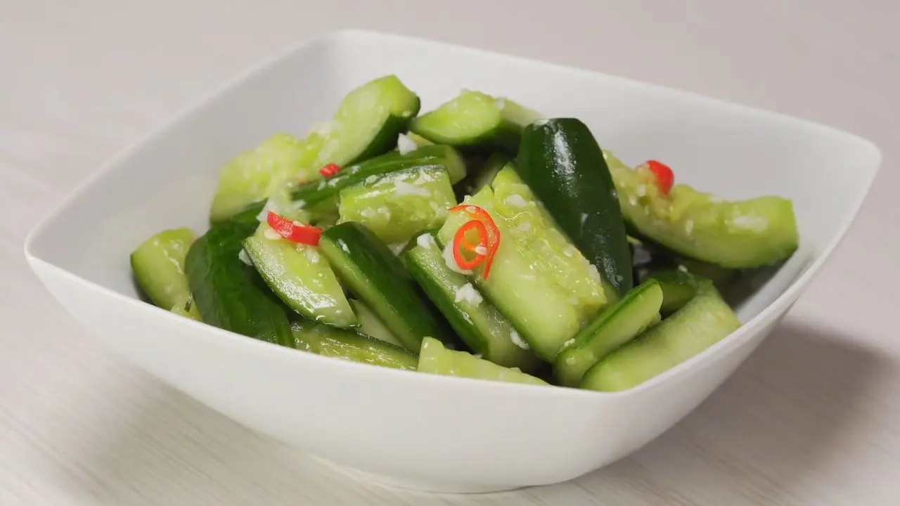 Chinese Smashed Cucumber Salad recipe