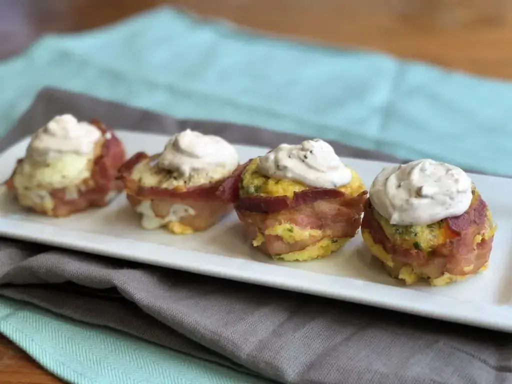 Keto Bacon and Egg Cups