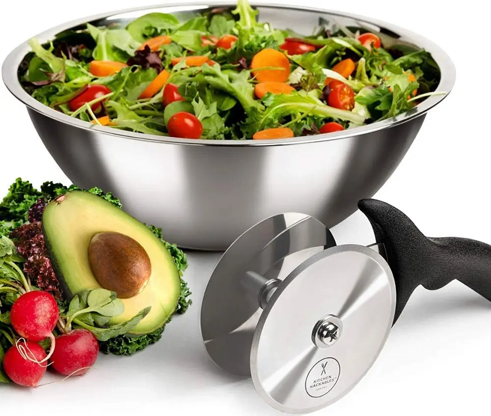 Kitchen Hackables Salad Chopper Blade and Bowl