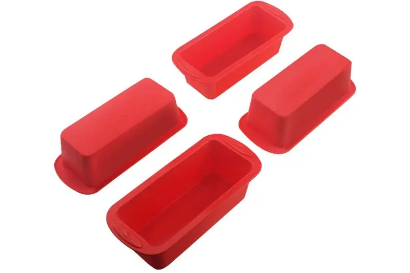 SILIVO Silicone Mini Loaf Pans