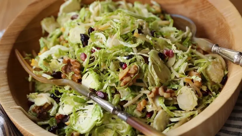 Shaved Brussels Sprouts Salad recipe