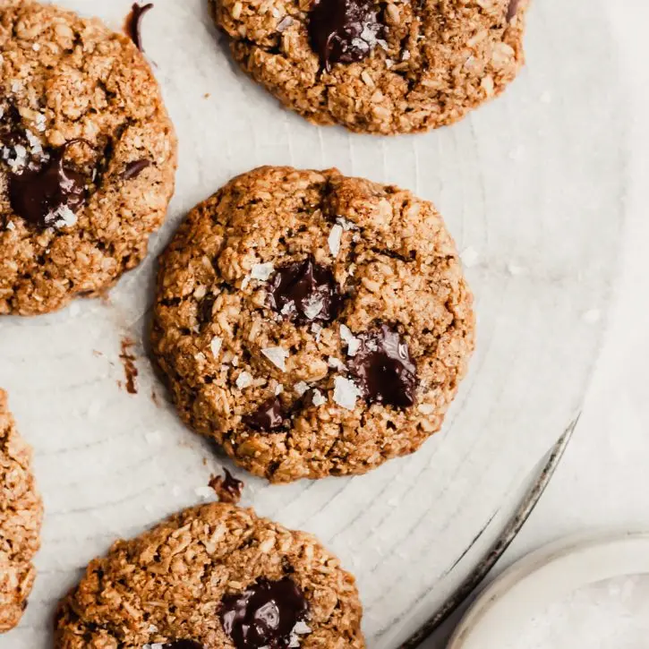 Vegan Gluten-free Oatmeal Cookies
