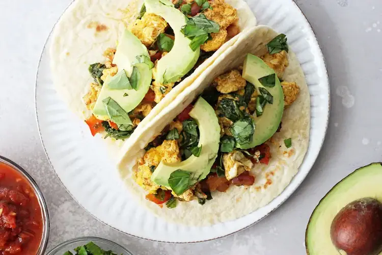 Breakfast Tacos with Scrambled Eggs
