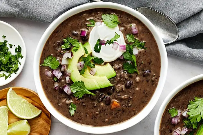 Dehydrated Black Bean Soup