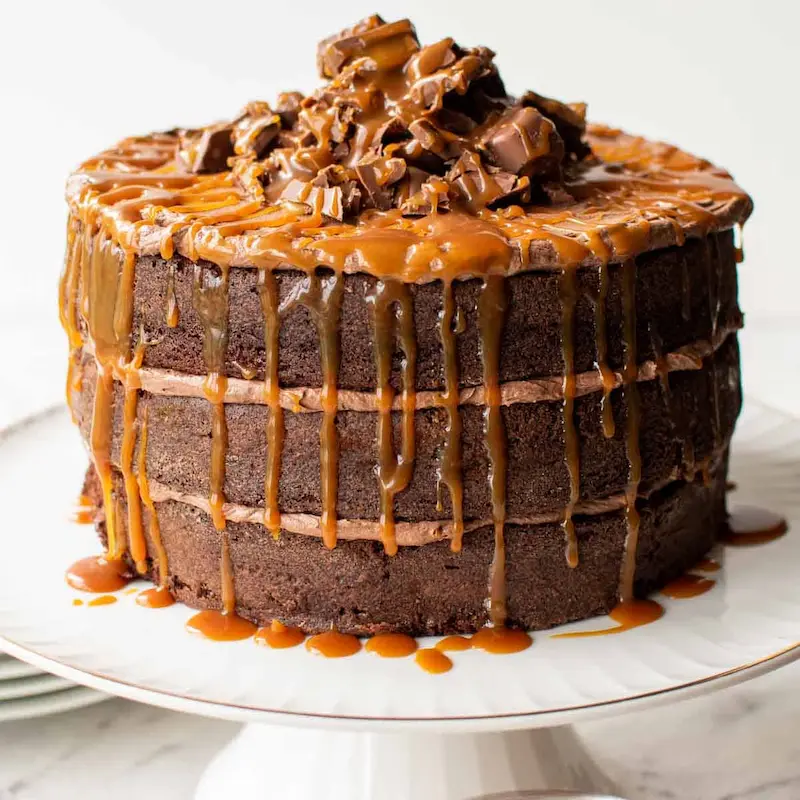 Mexican Caramel Cream and Chocolate Cake