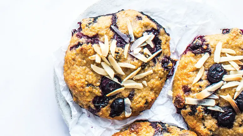 Almond Blueberry Cookies