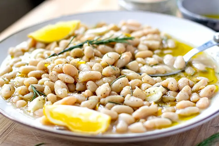 Italian White Beans with Rosemary and Garlic