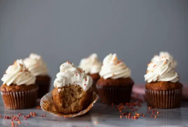 Apple Carrot Cupcakes With Cream Cheese Frosting recipe