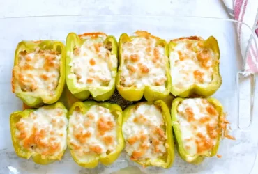 Ground Beef Stuffed Peppers With Cream Cheese